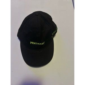 Penthouse Black Baseball Cap Hat